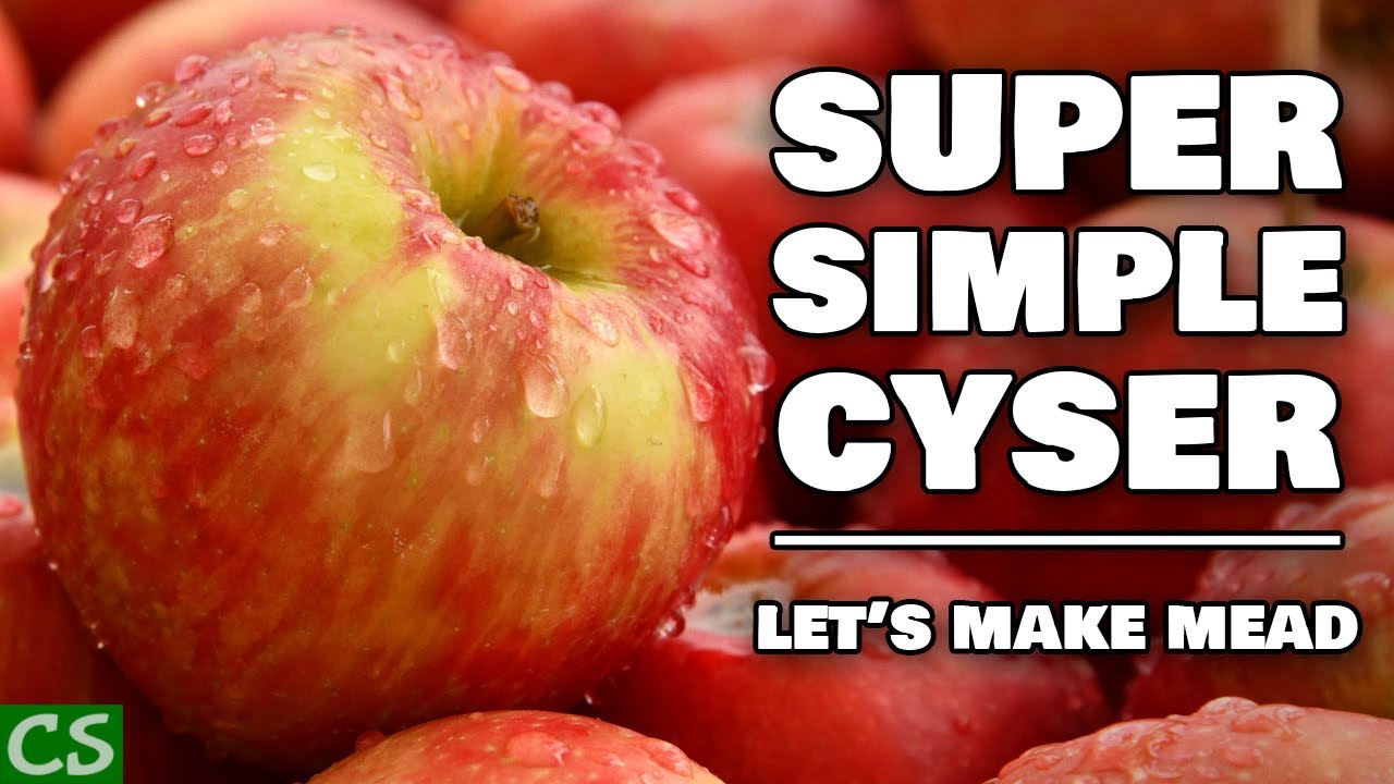 Super Simple Cyser - Apple Mead - How to Make Mead