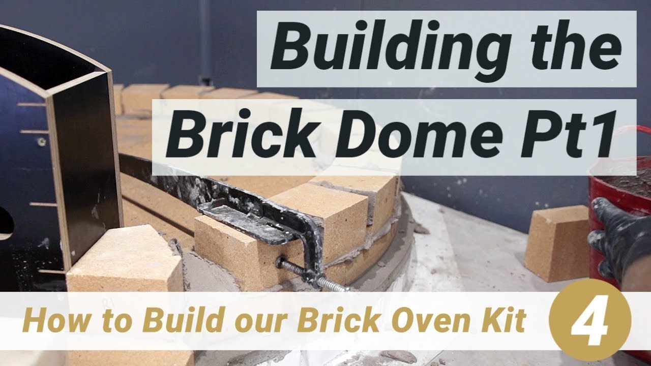 How to Build our Brick Oven Kit | 4. Building the Brick Dome Pt1