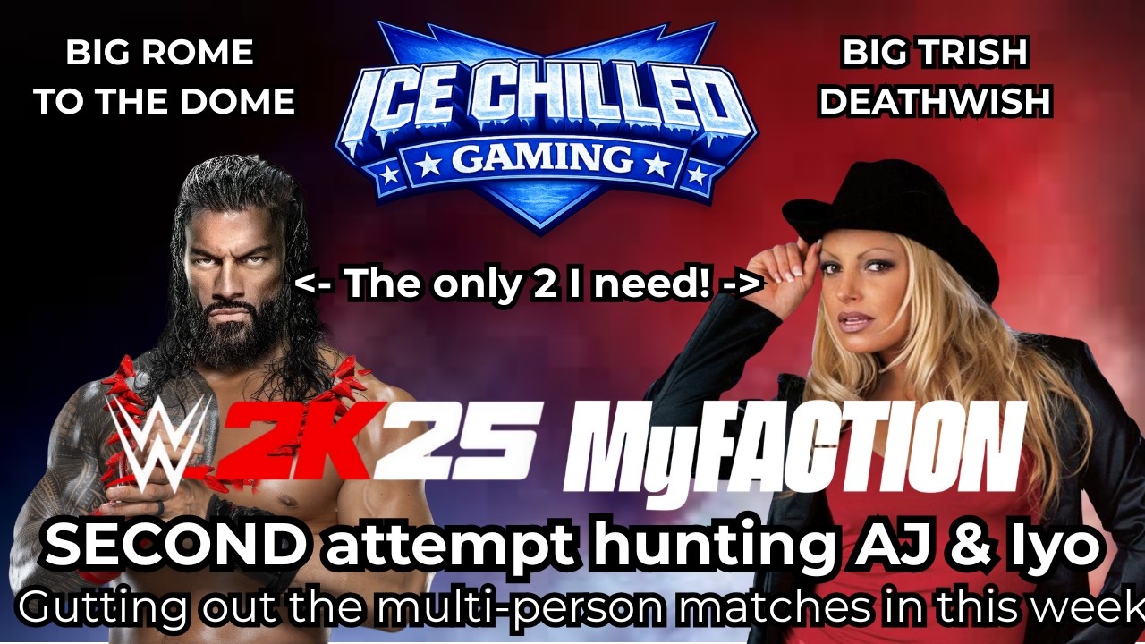 WWE 2K25 MyFaction 1P 🆚 COM: Towers/2nd Try for Iyo/AJ (Wed.Feb.Wk2.2026) | Stream WITH Commentary