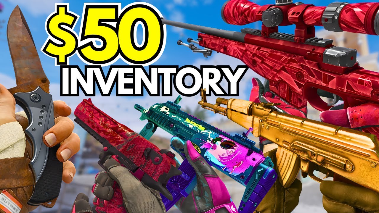 The BEST CHEAP CS2 Inventory Under $50 in 2026 (CS2 Budget Loadout)