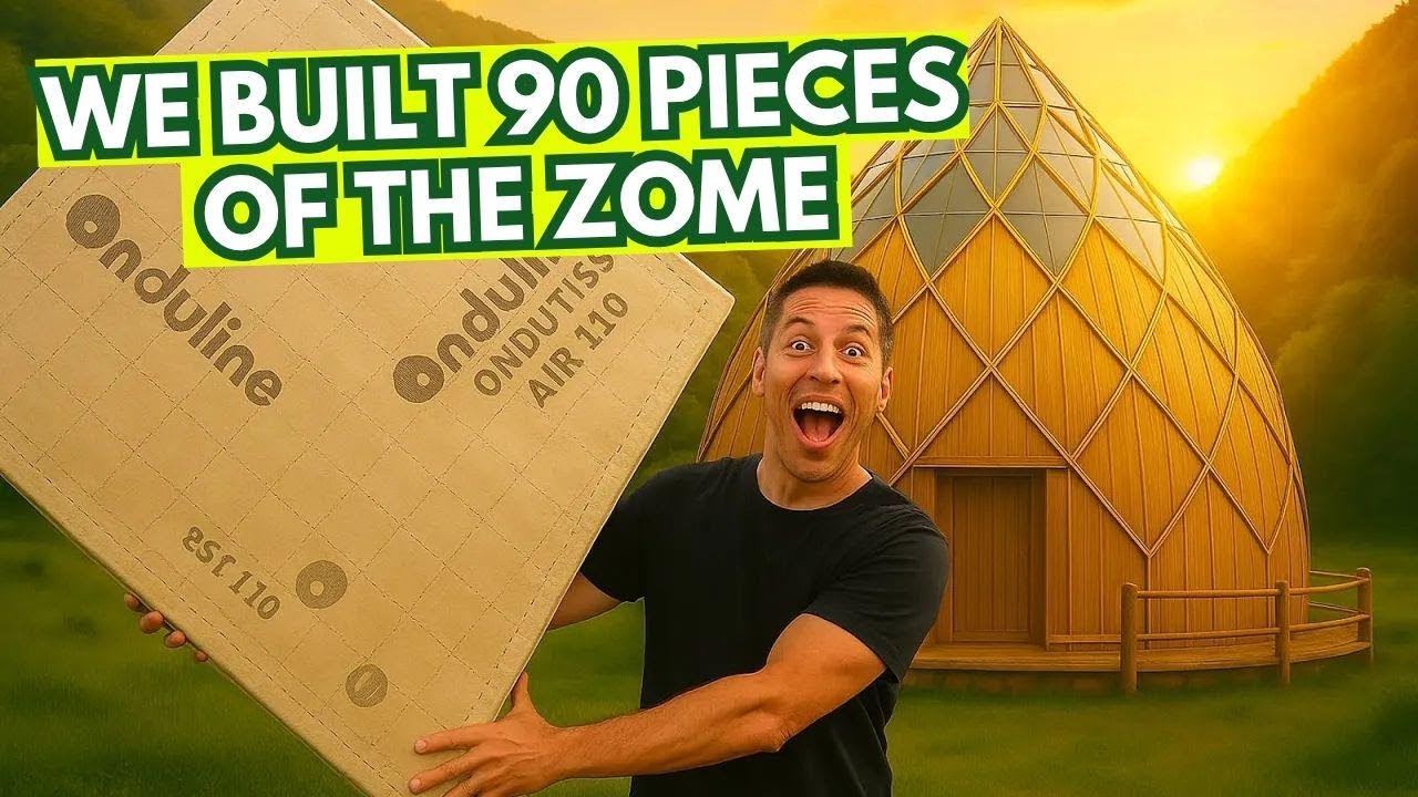 Building the 90 Pieces of a Zome: Our Craziest Project Yet