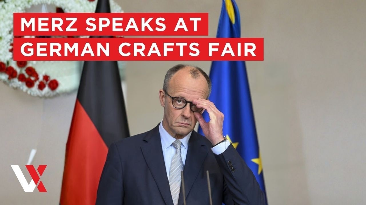 LIVE |  Merz Addresses Media At German Crafts Fair | Germany Economy & Industry Update | VERTEX