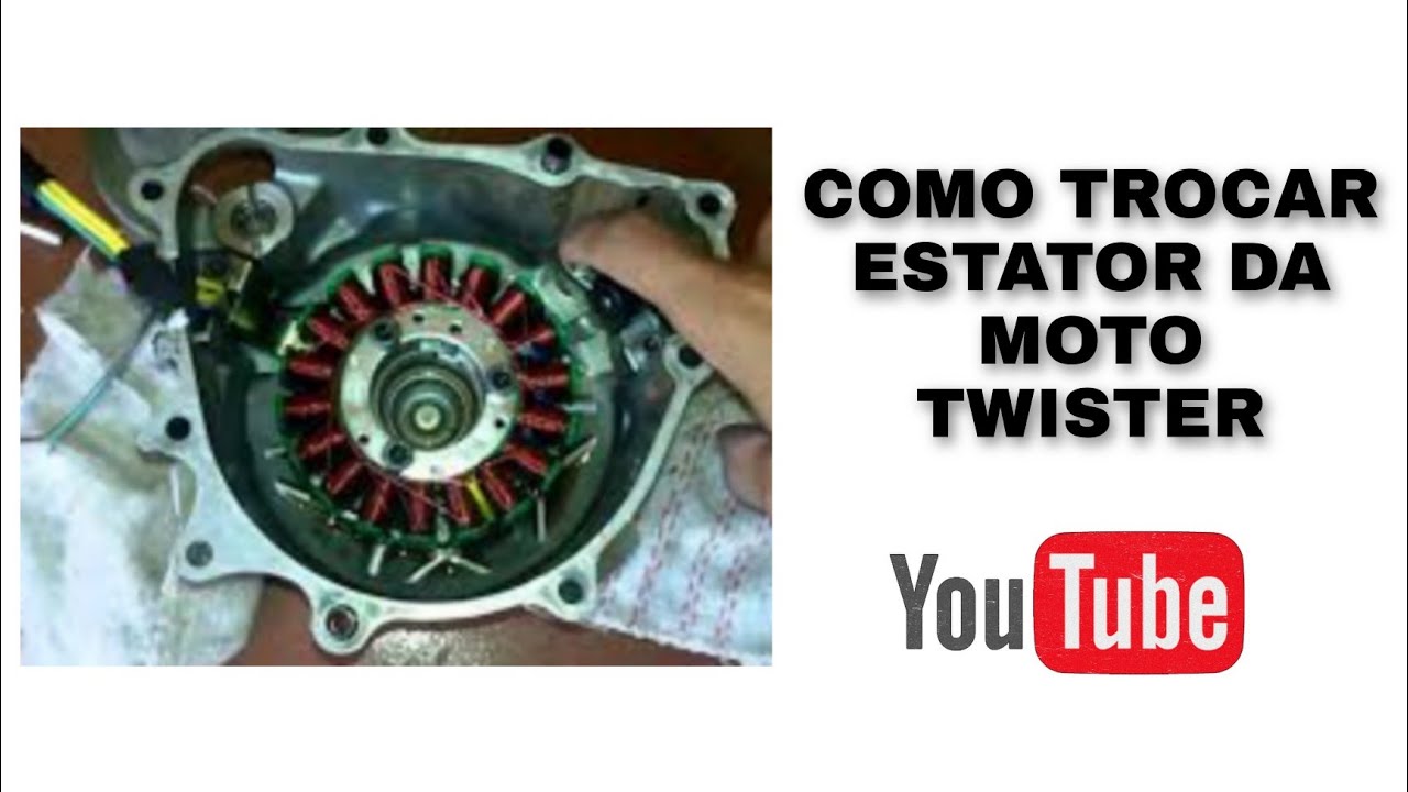 Como Trocar Estator de Twister 2002