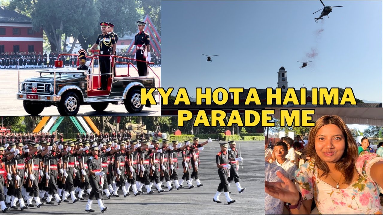 IMA Commadant parade 08.06.2023. 🫡. Full details in video .