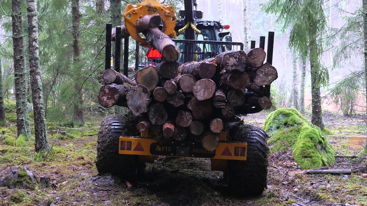 Moheda 121 ND, new forestry trailer 2016