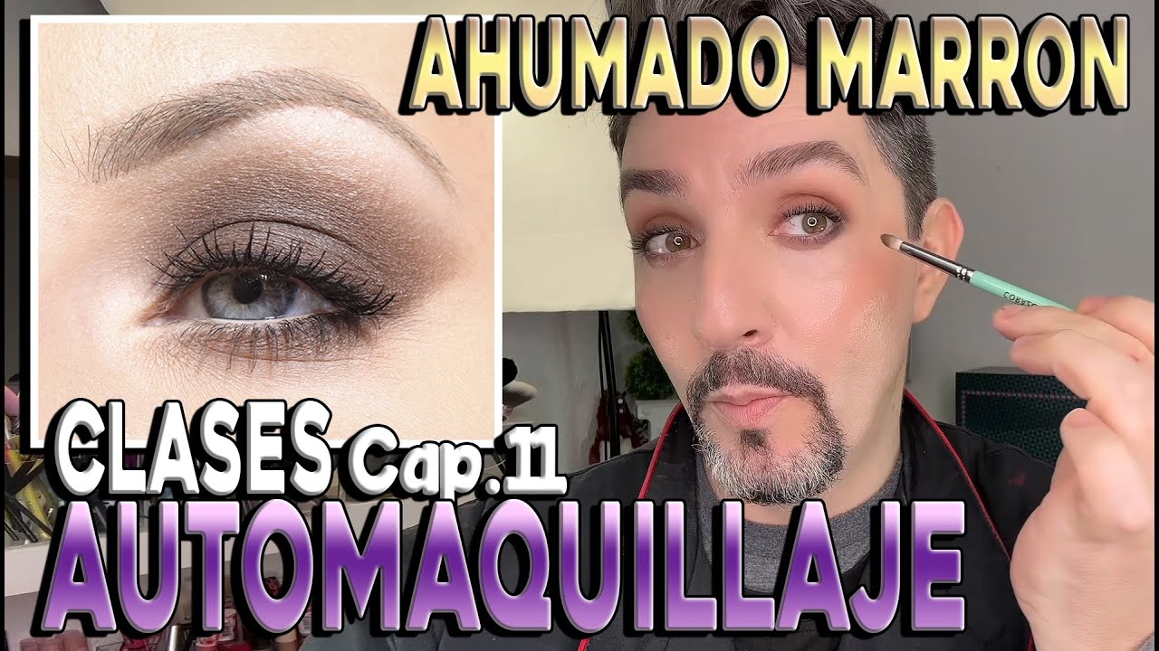 Curso de automaquillaje | Capitulo 11 | Look de ojos Ahumado marrón