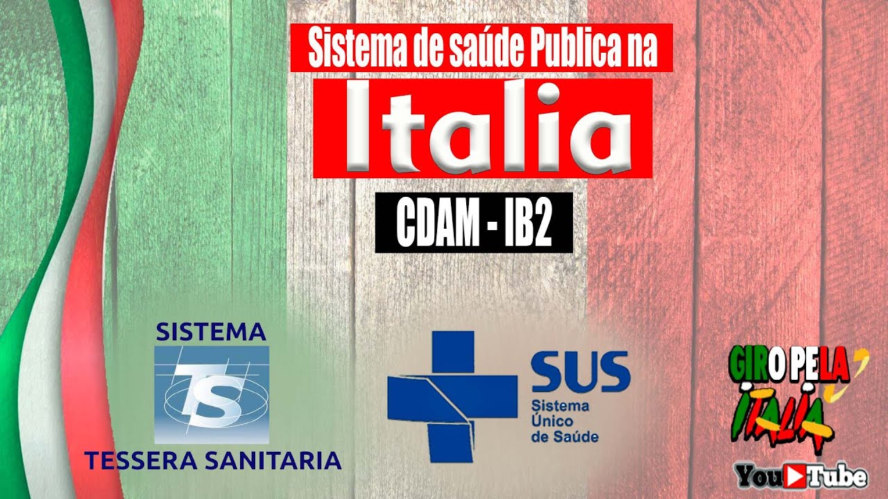 CERTIFICADO DE DIREITO À SAÚDE PÚBLICA NA ITÁLIA CDAM/IB2 COMO FAZER?
