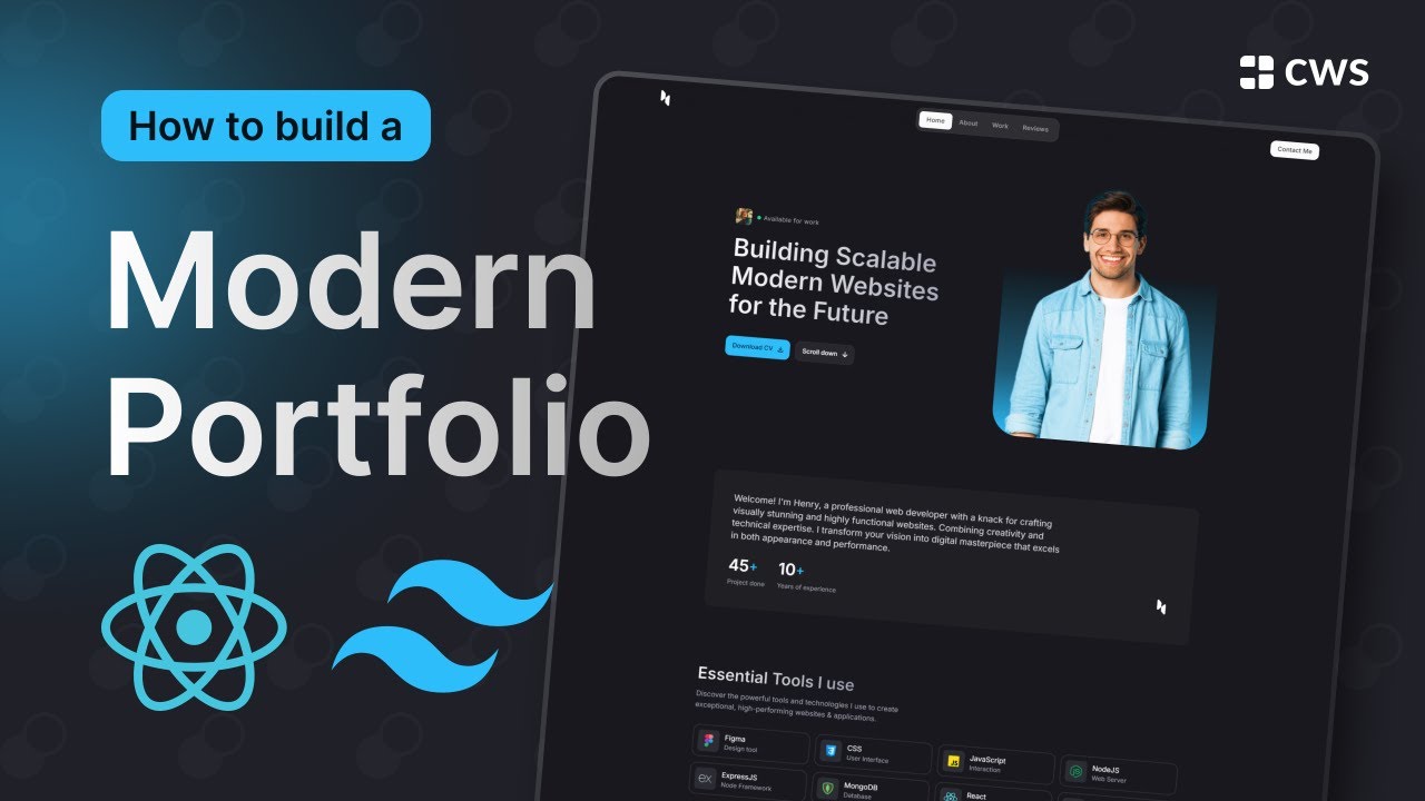 Building a Stunning React JS Portfolio Website (Step by Step)