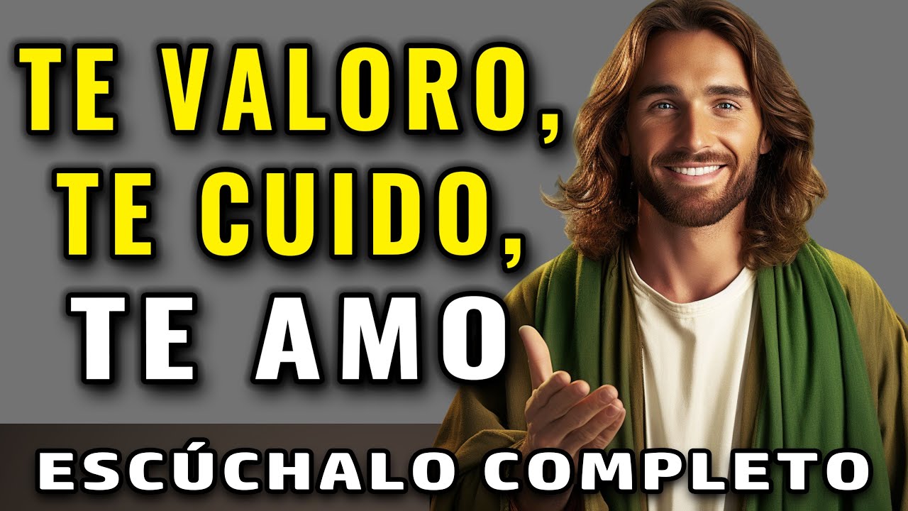 DIOS TE DICE, DERRAMO SOBRE TI TALENTO Y BENDICIONES, TE VALORO,TE CUIDO,TE AMO.