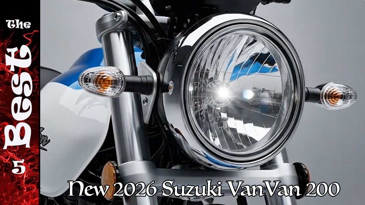 New 2026 Suzuki VanVan 200