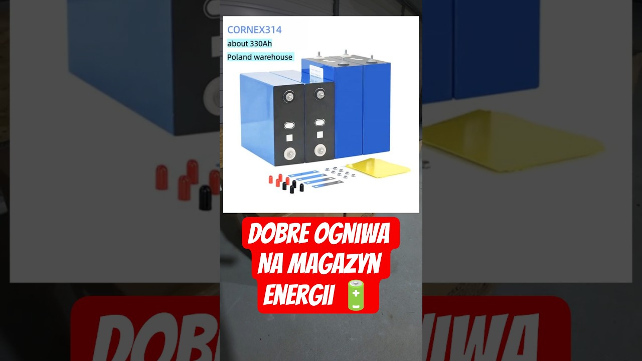 Cornex 314Ah Tanie i Dobre Ogniwa Do Magazynu Energii #cornex #lfp #magazynenergii #shorts