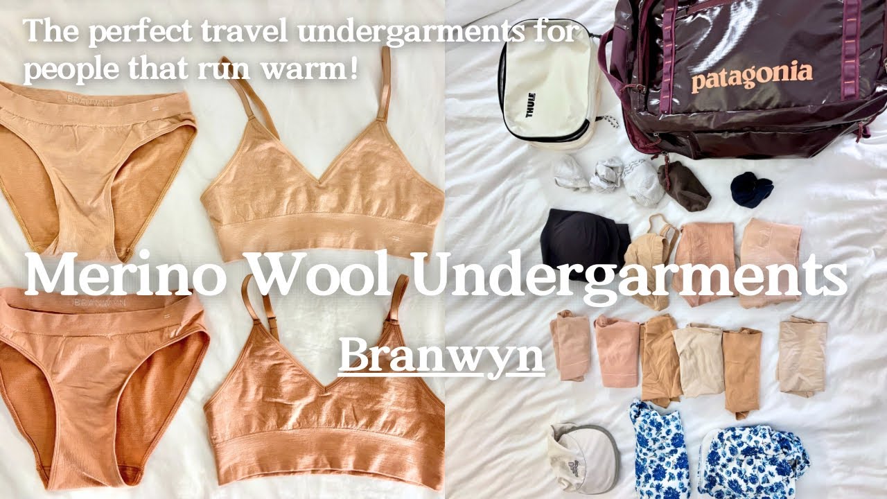 👙{unboxing} Merino Wool is a Game-Changer for Your Travel Wardrobe | Branwyn Merino Underwear