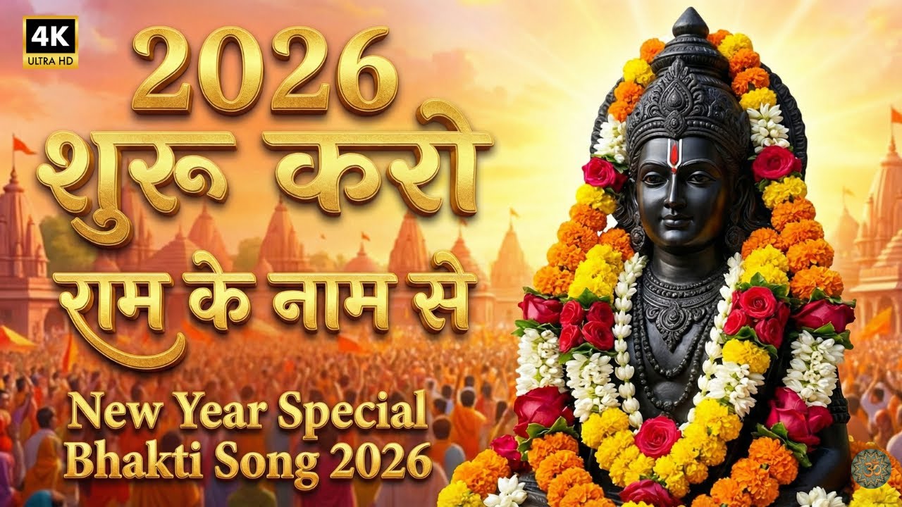🌟 नया साल 2026 | Ram Ram Ram Bol 🕉️ | Jai Shree Ram Bhajan Special 🎶