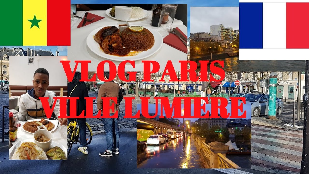 VLOG À PARIS, VILLE LUMIÈRE ! Ça tourne mal 😂 ! Sénégal