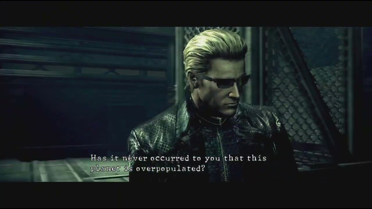 Resident Evil 5 part 11 chris and Sheva vs wesker  ending