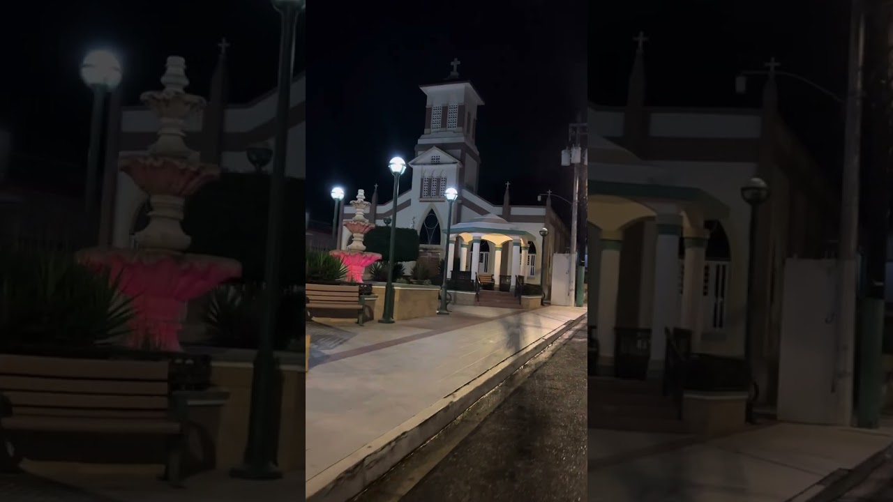 Guiando por Orocovis Puerto Rico de Noche