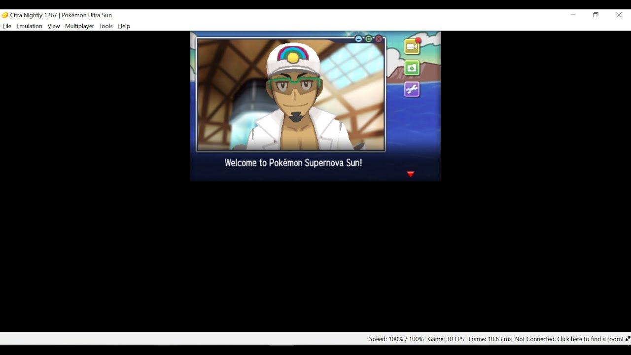 Как установить Pokemon Supernova Sun/Penumbra Moon для Citra