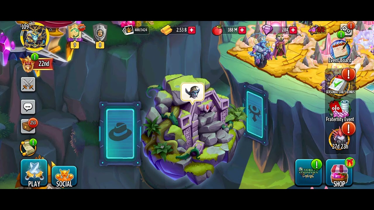 Misery season 3 started | Monster legends gameplay 