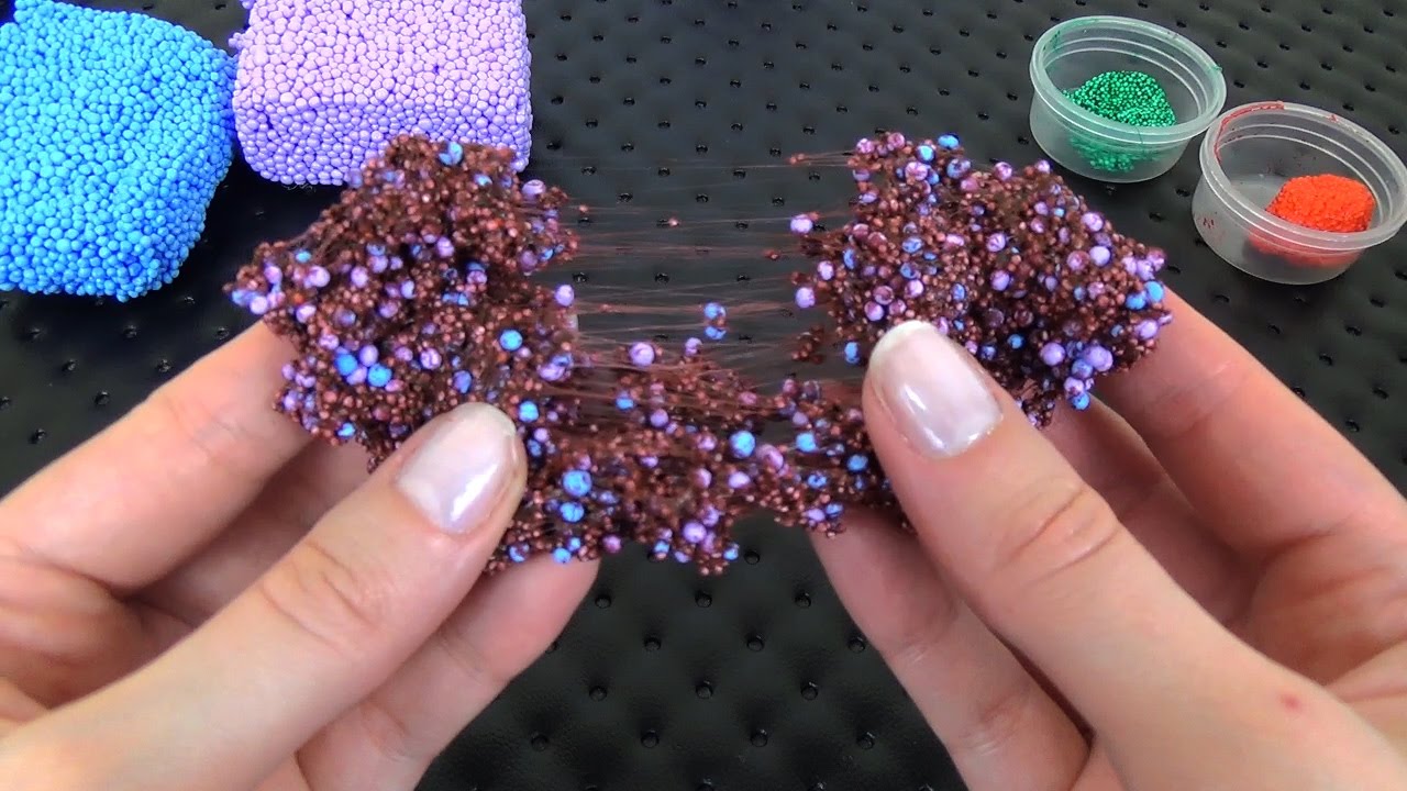ASMR Mixing, Mixing, Mixing Two Kinds of Foams l Polish Binaural Whisper