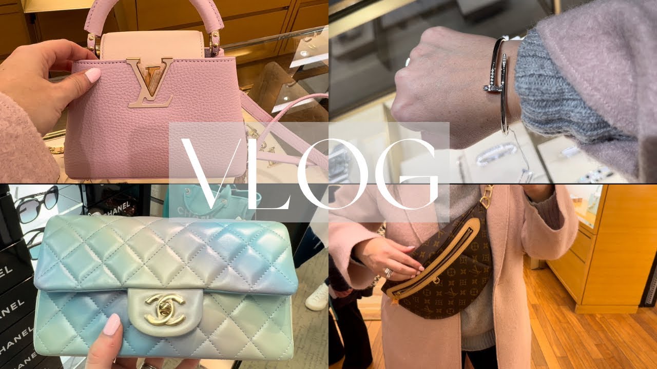 DAY OFF VLOG | TRY-ON CARTIER, LOUIS VUITTON |DIOR BEAUTY HAUL