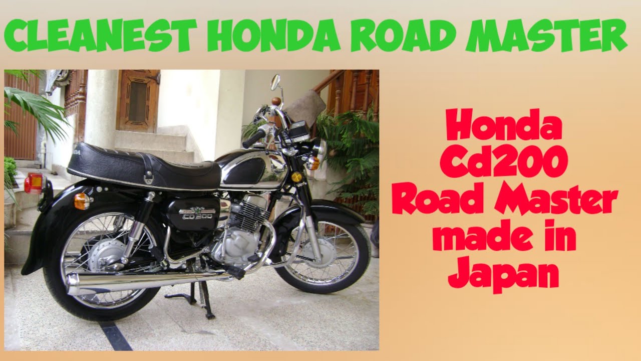 Honda Cd200 Road Master