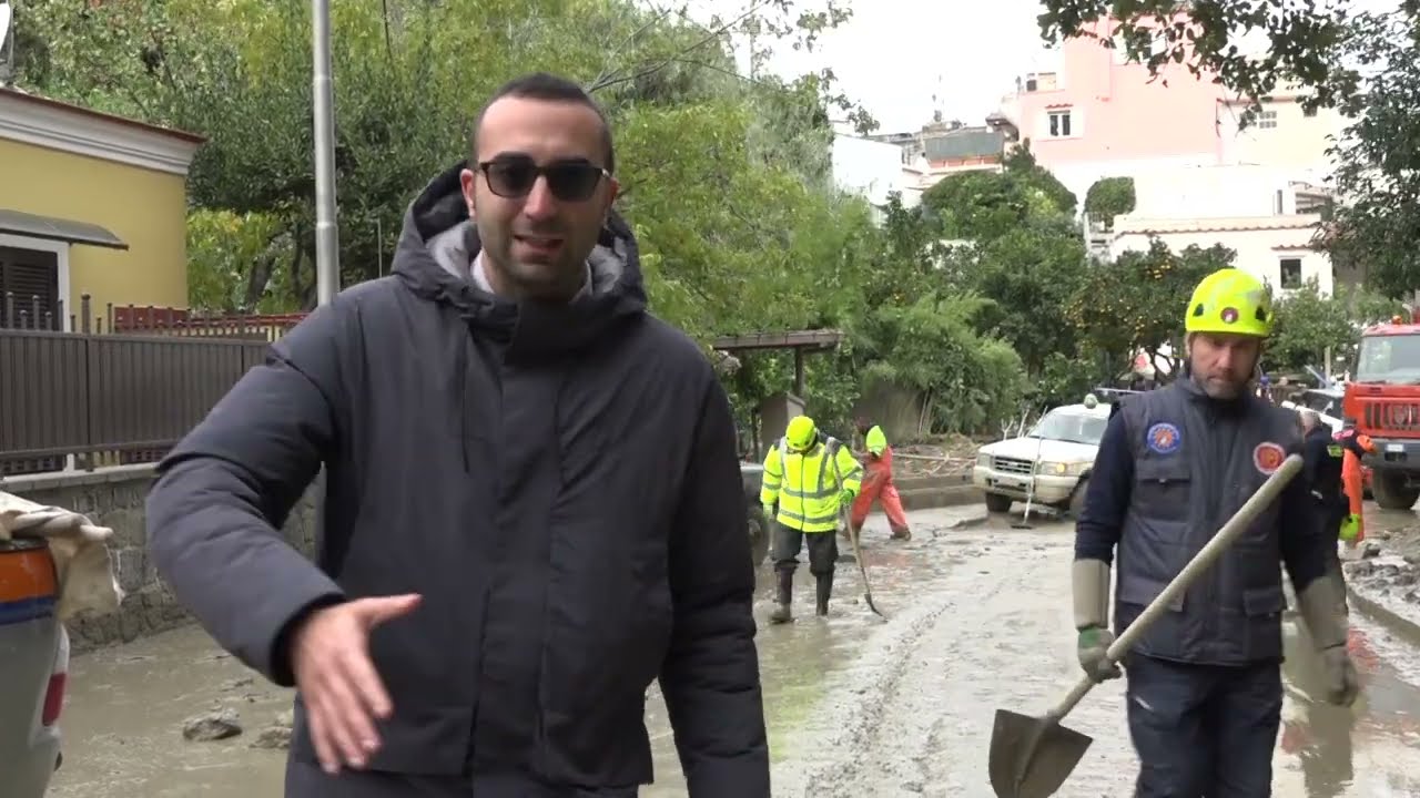 Ischia. Alluvione Casamicciola, Viaggio in Via Monte della Misericordia e Piazza Bagni 30/11/2022