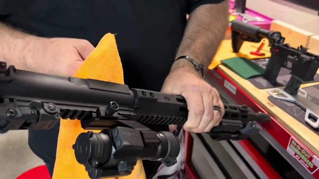 Процедура очистки и смазки S&W Response