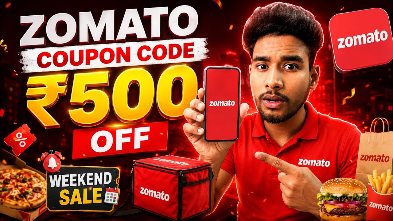 🔥 Zomato Coupon Code Today 2026 🍔 | Latest Working Zomato Offers, Promo Codes & Best Food Delivery