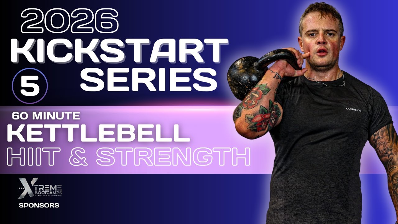 5: 60 Minute KETTLEBELL HIIT Workout | Strength & Conditioning Finisher