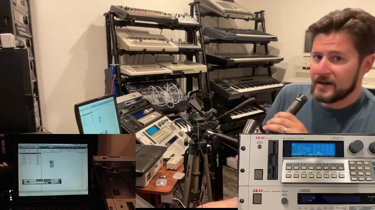 Live Stream 14/05/2024: Building a track on the Akai S1000.