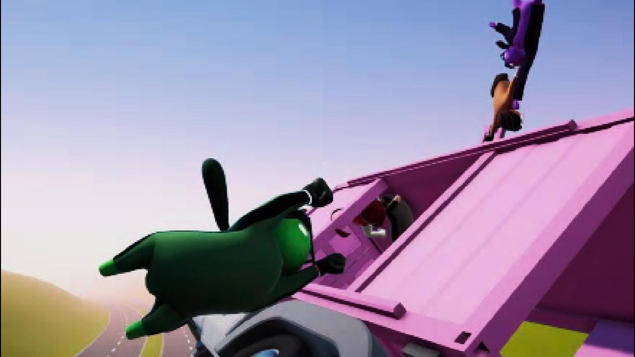 Gang Beasts Truck Mayhem (VOLUME WARNING)