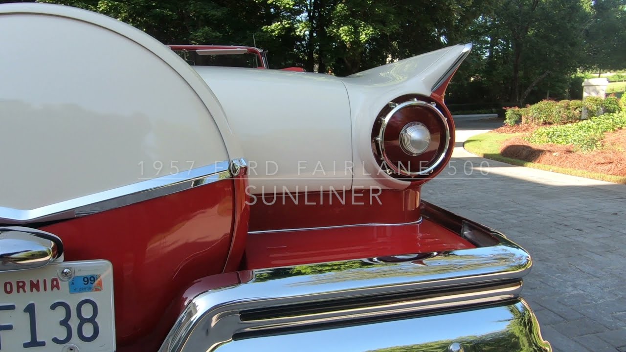 1957 Ford Fairlane 500 Sunliner