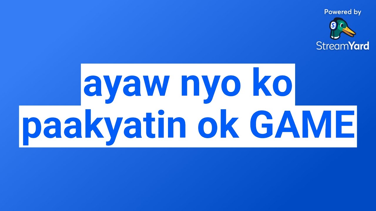 ayaw nyo ko paakyatin ok GAME