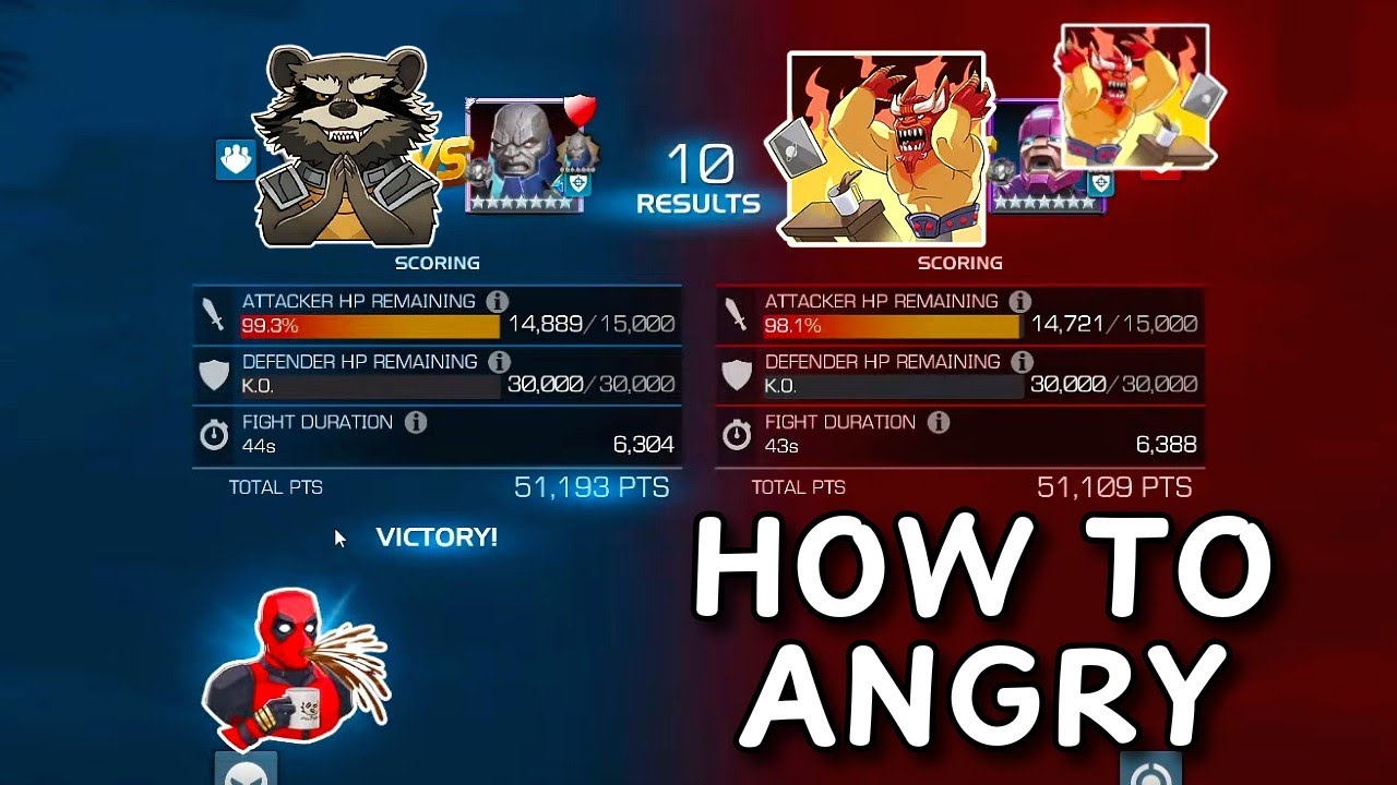 How To Angry Your Opponent | Mcoc Battlegrounds | Marvel Contest Of Champions