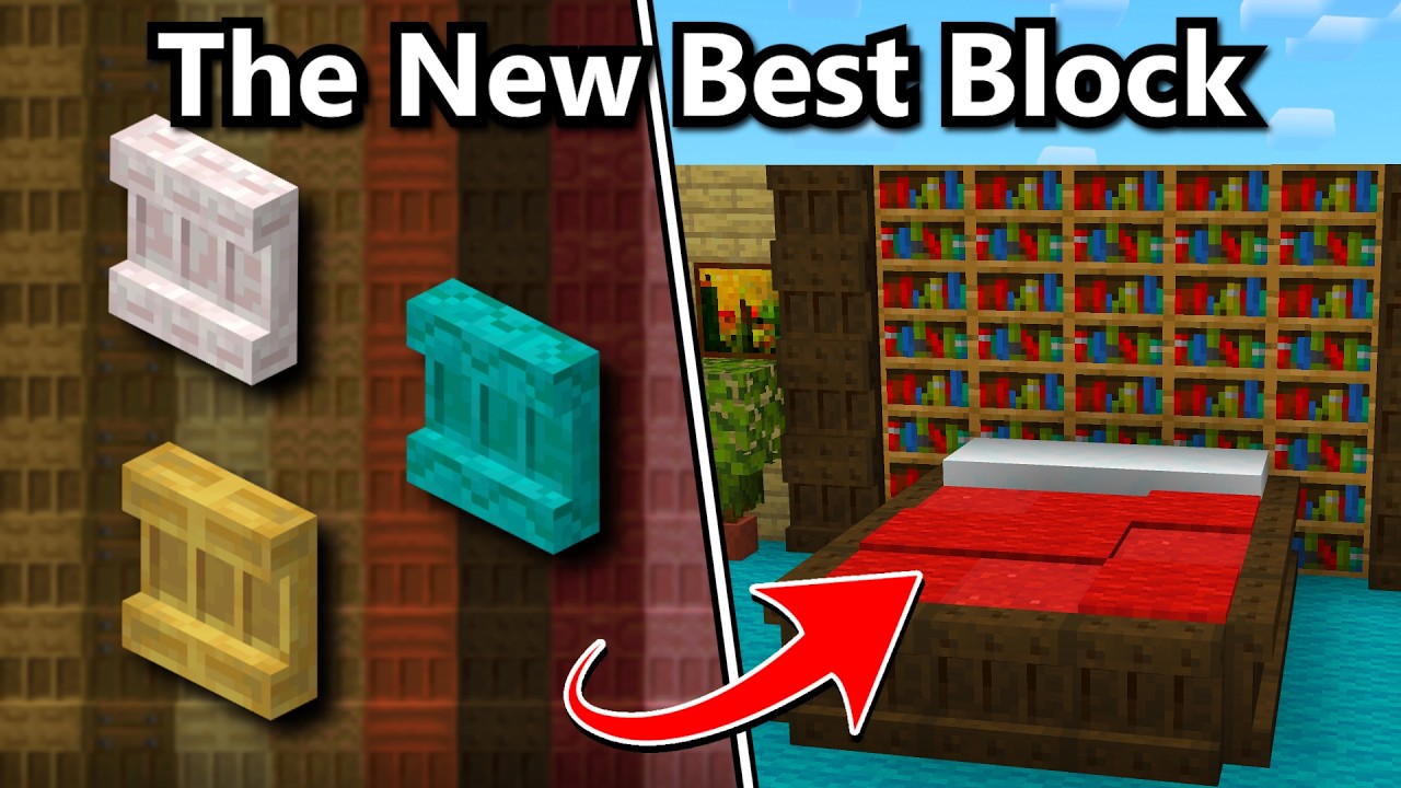 Minecraft's New Shelves are Amazing | 50+ Shelf Build Ideas