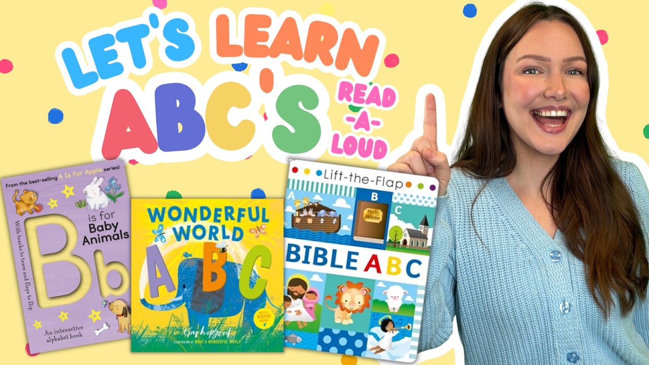 Bible ABC Reading for Toddlers | Learn Letters A&ndash;Z with Fun Animals | Phonics Sounds