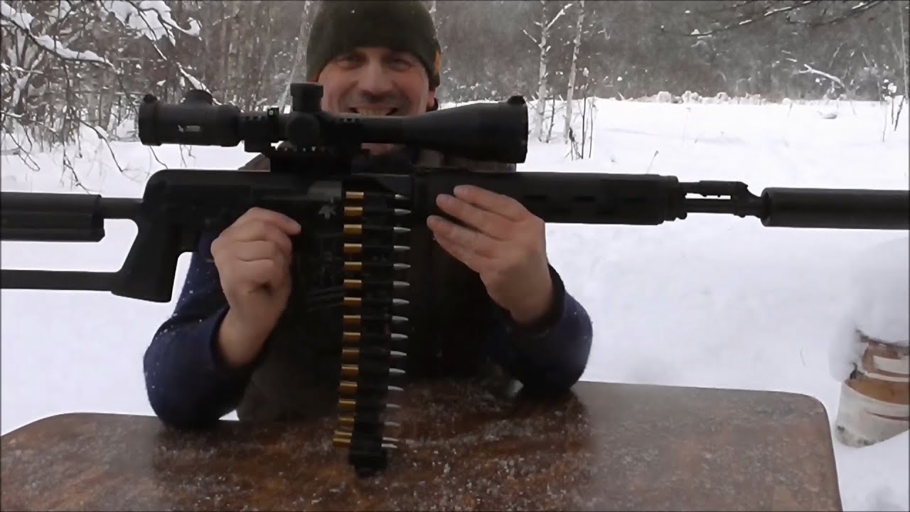 Карабин Тигр 7.62х54 в ВСС Винторез || Тигр тише Винтореза !!