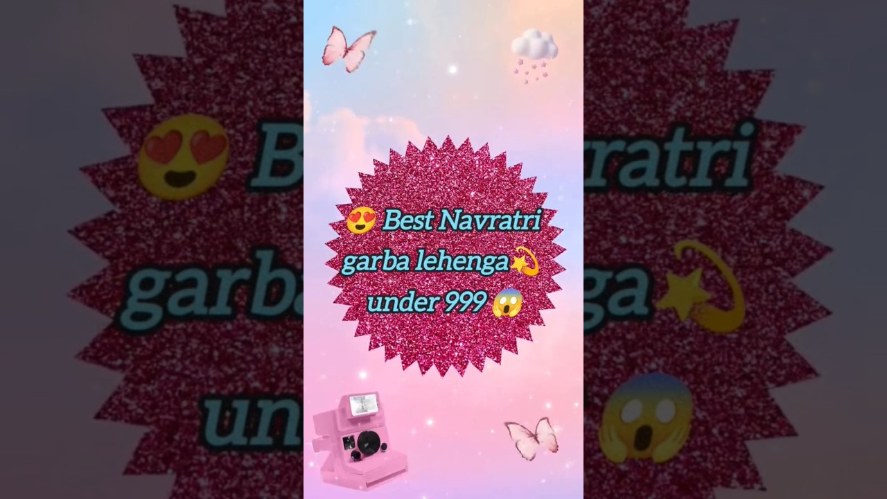 😍Navratri Special Garba💫Lehenga Under 999😱 select ur favourite lehenga💖#shorts#fashion#lehenga#viral