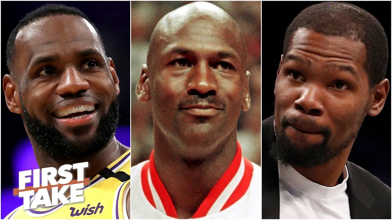Did Kevin Durant take a shot at LeBron with his MJ comments? First Take debates