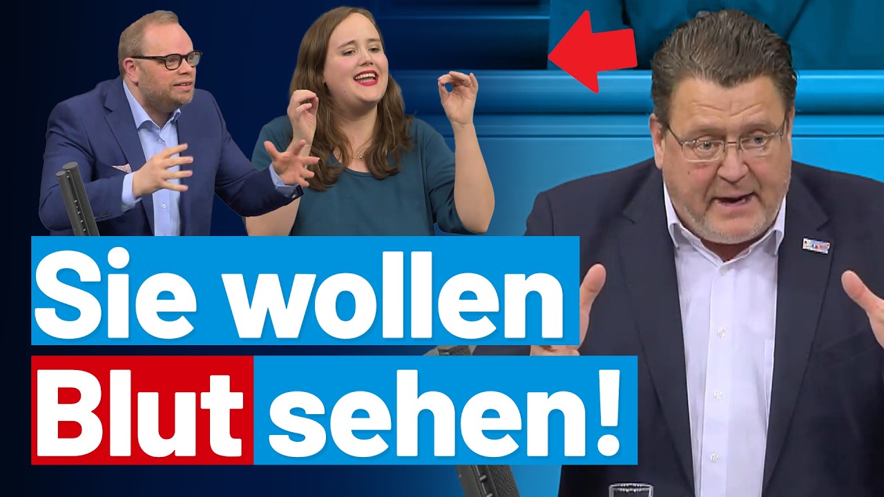 Verbotsantrag zur AfD eskaliert! Stephan Brandner auf 180! AfD-Fraktion im Bundestag
