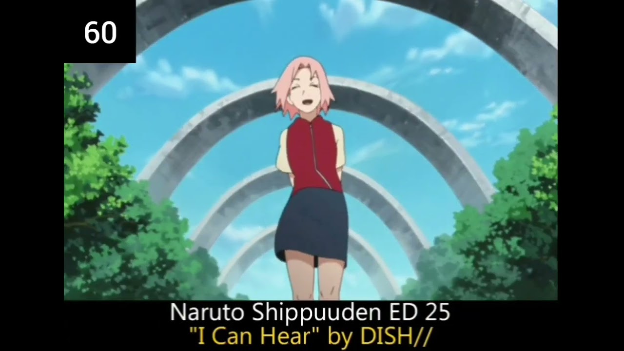 My Top 150 Naruto & Boruto Anime Opening & Ending