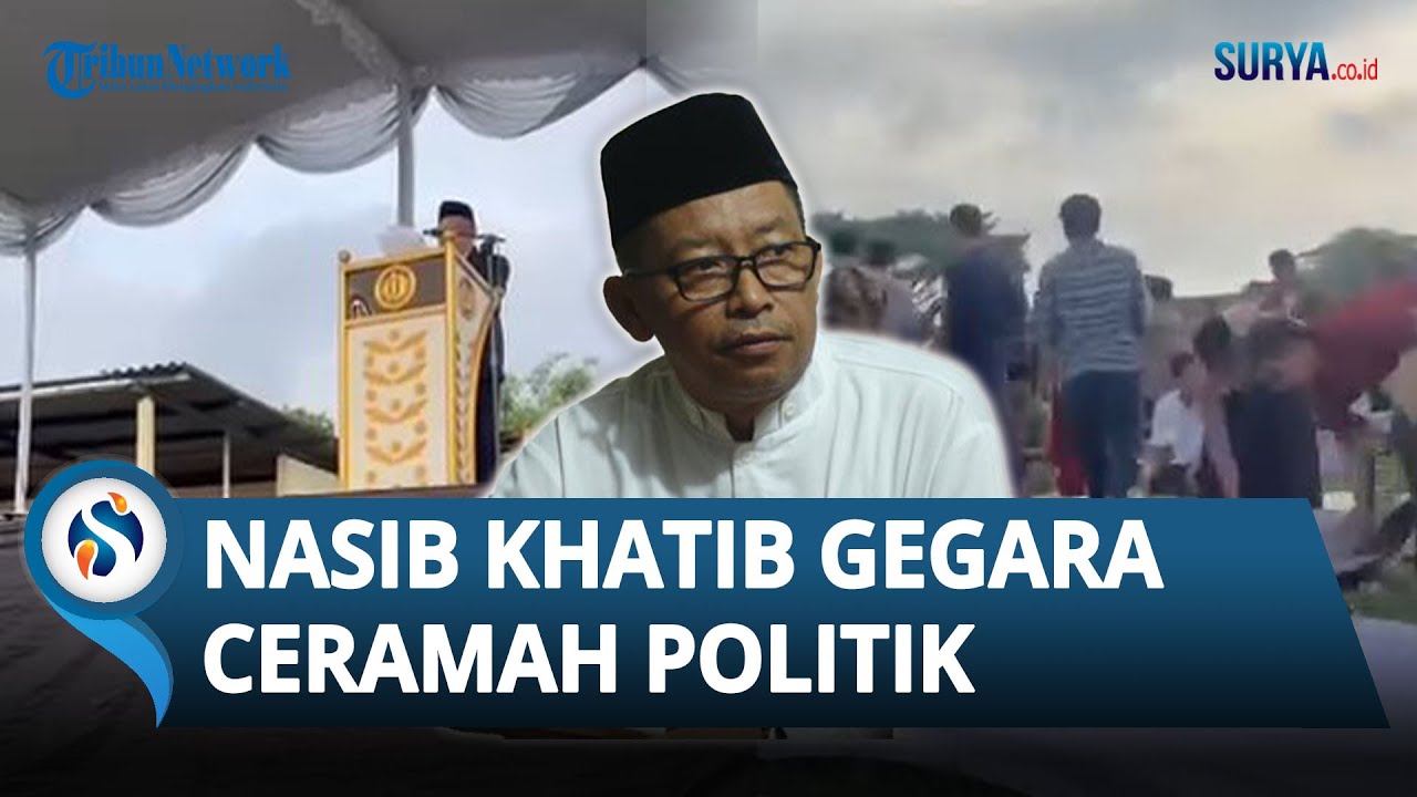 BEGINI NASIB Khatib yang Khotbah Bahas Politik setelah Ditinggal Jemaah, Panitia Langsung Tegas!
