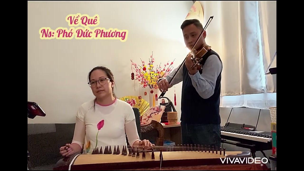 VỀ QUÊ | cover đàn tranh & violin 