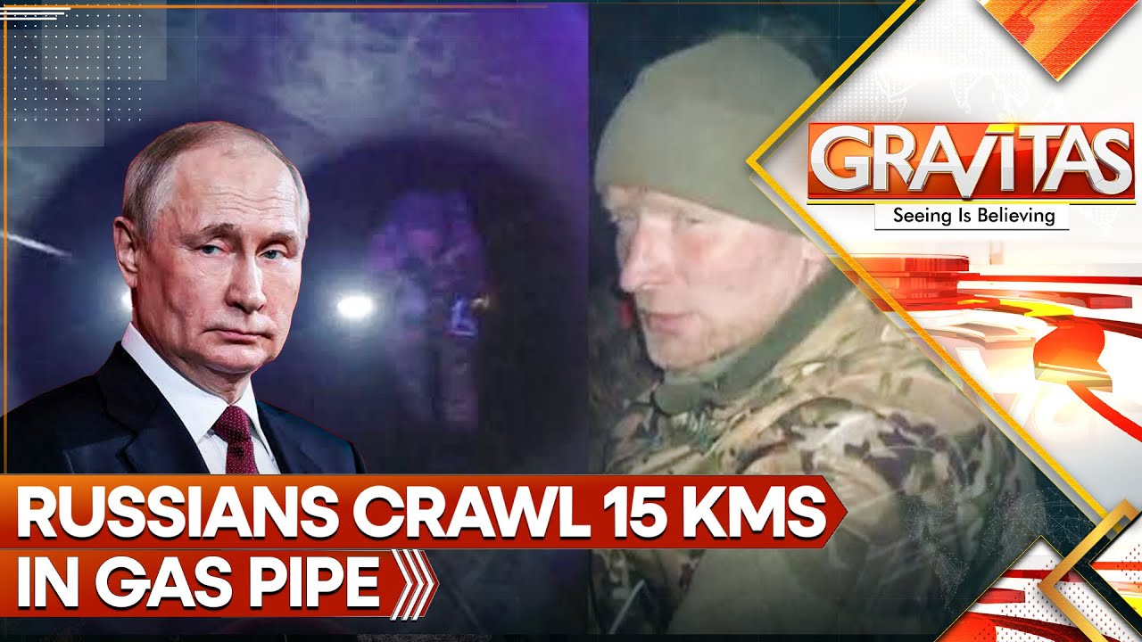 Russian Troops Crawl Through Gas Pipe To Capture Towns, Ukraine Desperate For Deal | Gravitas LIVE