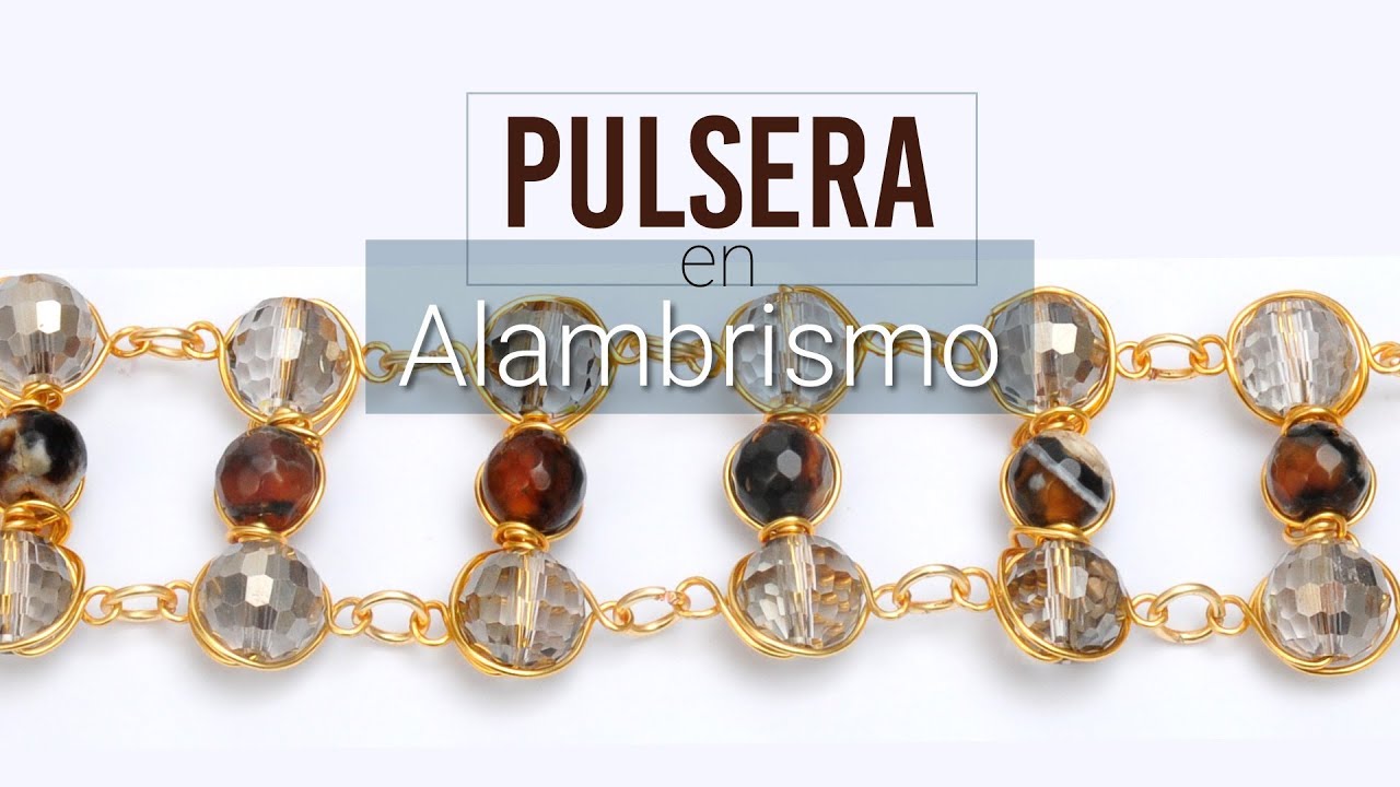 Como hacer una PULSERA PERFECTA en ALAMBRISMO ⭐