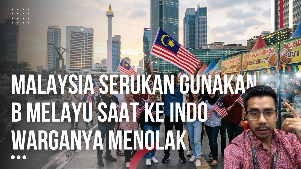 Heboh! Malaysia Serukan Gunakan Bahasa Melayu Saat Liburan ke Indonesia Namun di Tolak Warganya