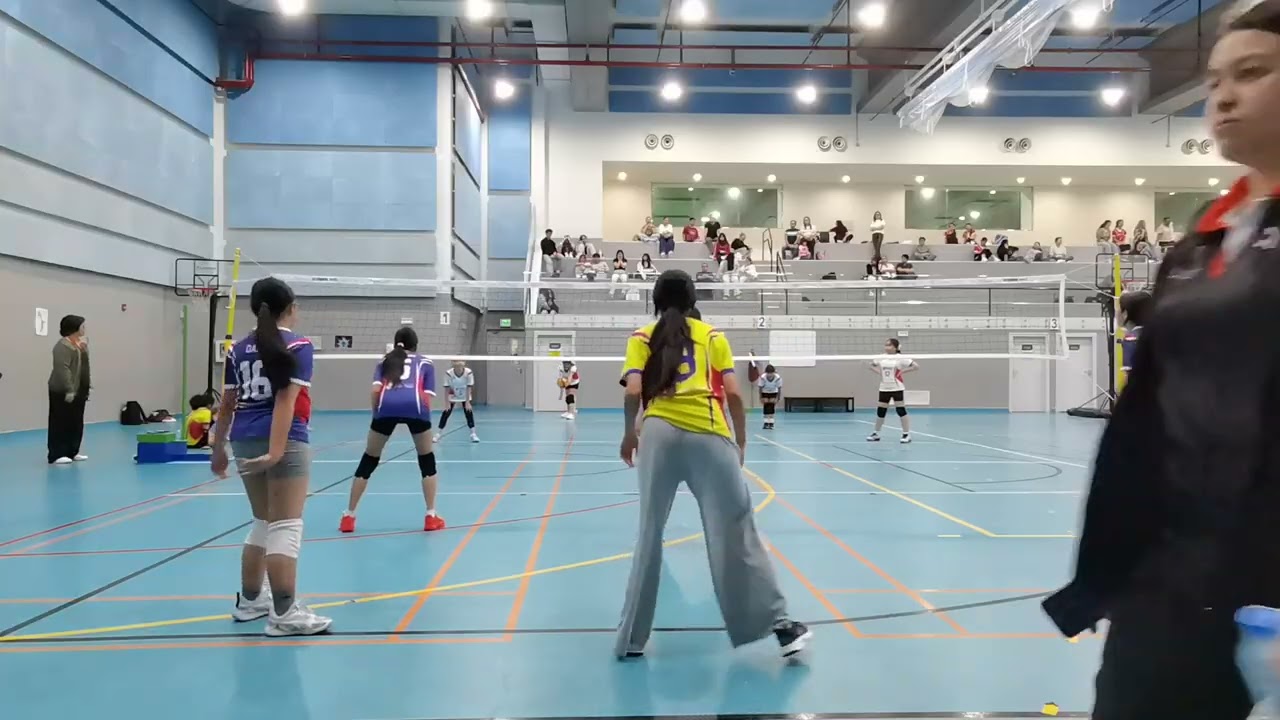 The 8th Xpats Juniors Volleyball Tournament - Play-Off Friendly Games (Rookies White vs Blue)