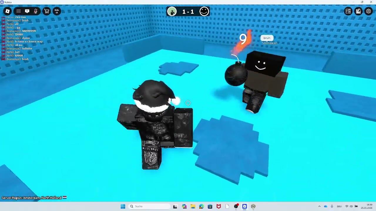1v1ning my friend in timebomb duels