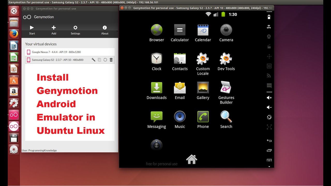How to Install Genymotion Android Emulator in Ubuntu Linux