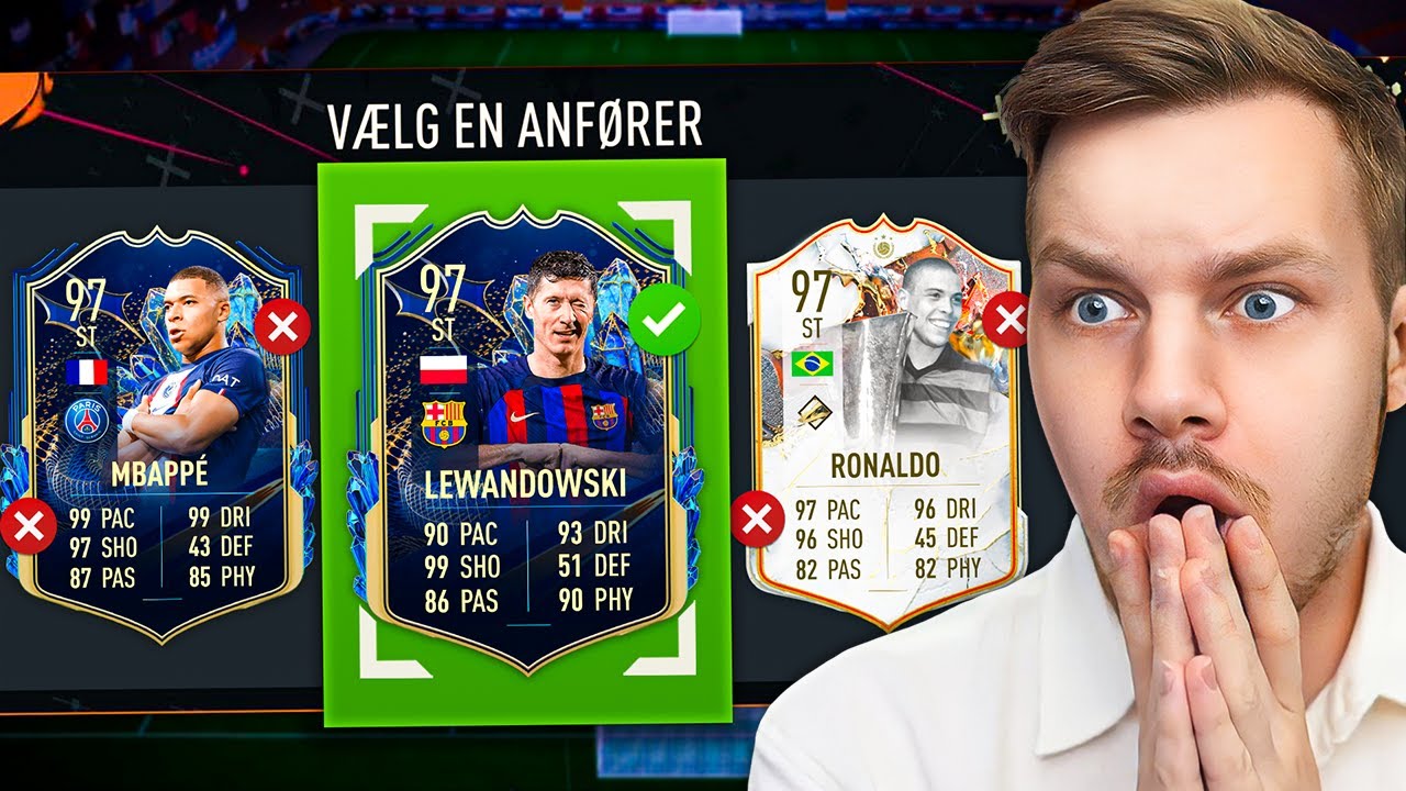 FUT DRAFT MEN JEG MÅ TAGE 1 SPILLER PR RATING